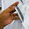Premium White Textured Casual Shirt for Men