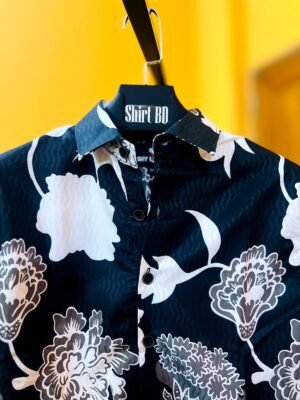 Black-white printed shirt product-img