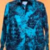 WhatsApp Image 2026-08-18 at 11.33.09 PM Men’s Electric Blue Gothic Castle Print Long Sleeve Shirt