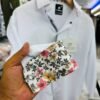 Premium White Textured Casual Shirt for Men